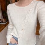 Strickanleitung für Pullover "Clematis" – Bild 4