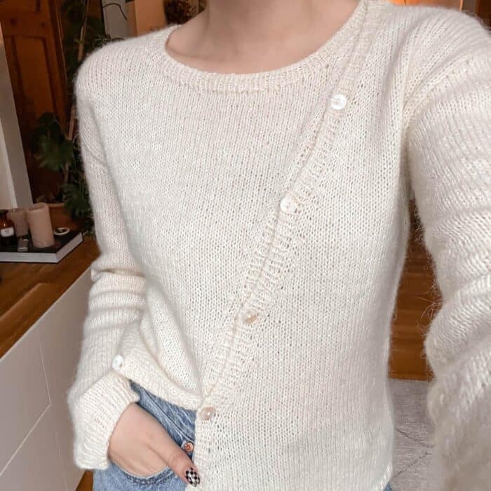 Strickanleitung für Pullover "Clematis" – Bild 4