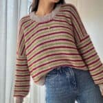 Strickanleitung für Pullover "Hepatica" – Bild 5
