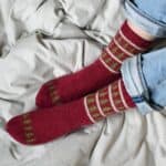 Strickanleitung für Sockenpaar "Tannenparade" – Bild 3