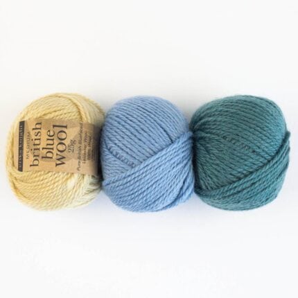 British Blue Wool 25g - Erika Knight