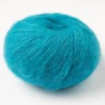 Uma Suri-Alpaka Mohair Seide Turquoise stone - Amano